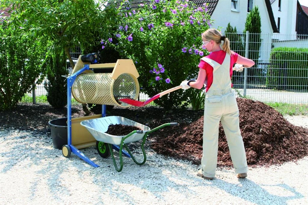 Scheppach Rolzeef RS 400, Maaswijdte 20+10mm, 230V 4 Scheppach Rolzeef RS 400, Maaswijdte 20+10mm, 230V - Afbeelding 2