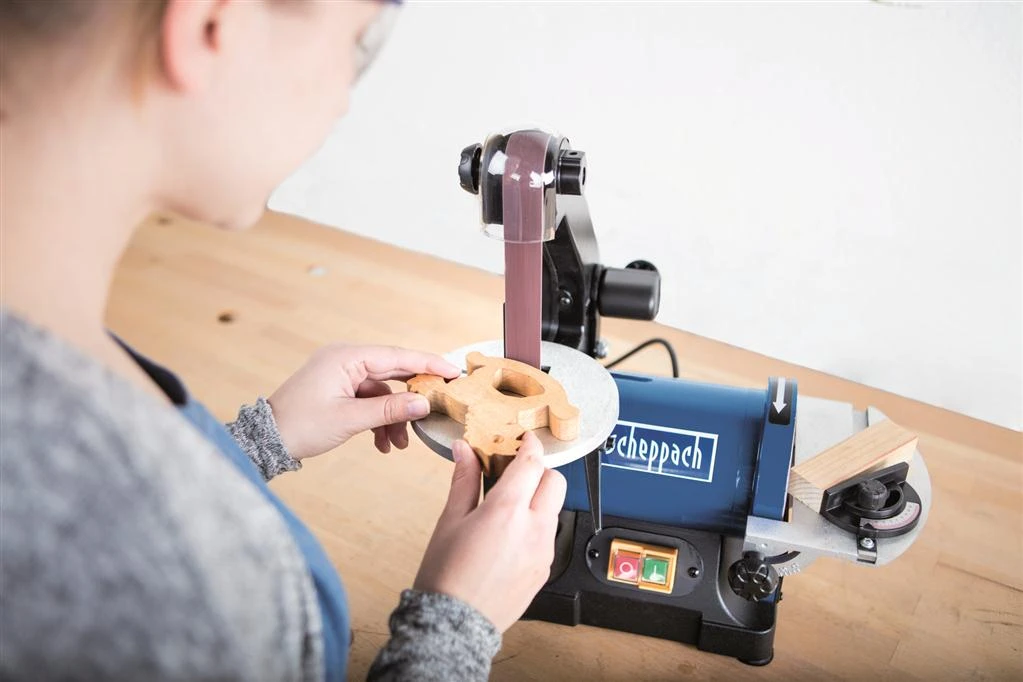 Scheppach Band/Schijf Schuurmachine 6 Scheppach Band/Schijf Schuurmachine - Afbeelding 4