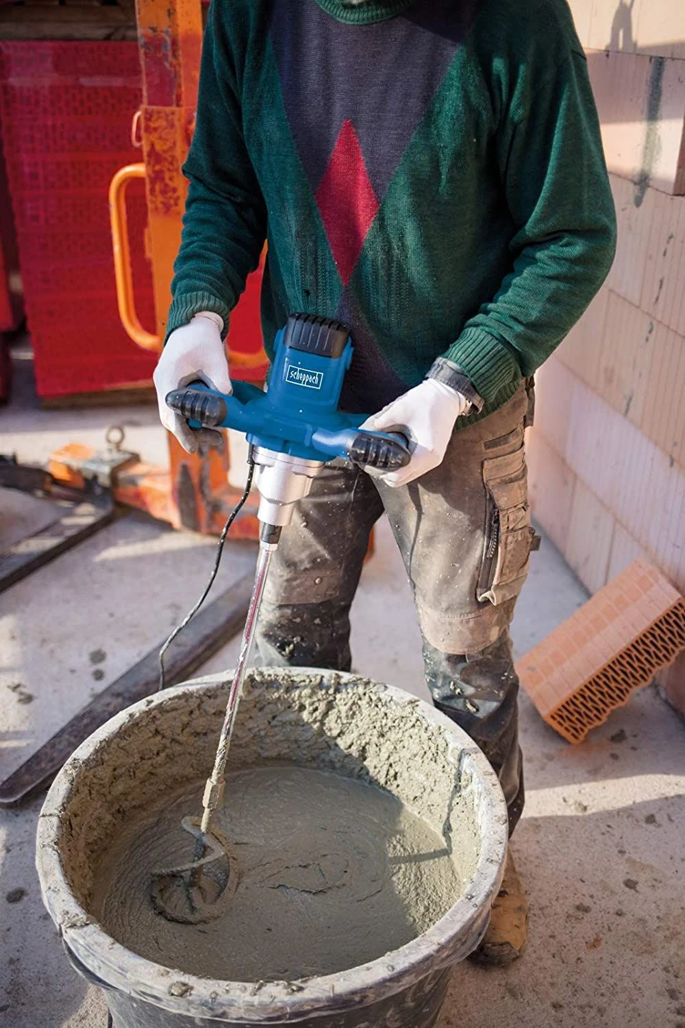 Scheppach PM1400 Mixer 9 Scheppach PM1400 Mixer - Afbeelding 7