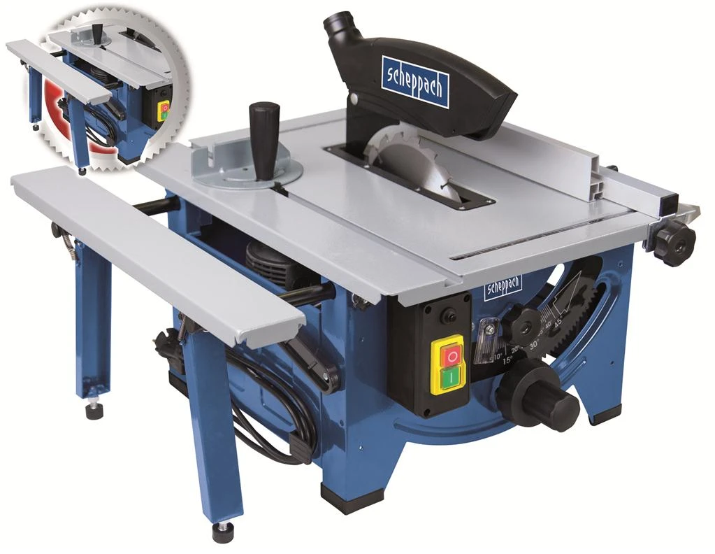 Scheppach Tafelcirkelzaag 8 HS80 230V 3 Scheppach Tafelcirkelzaag 8 HS80 230V