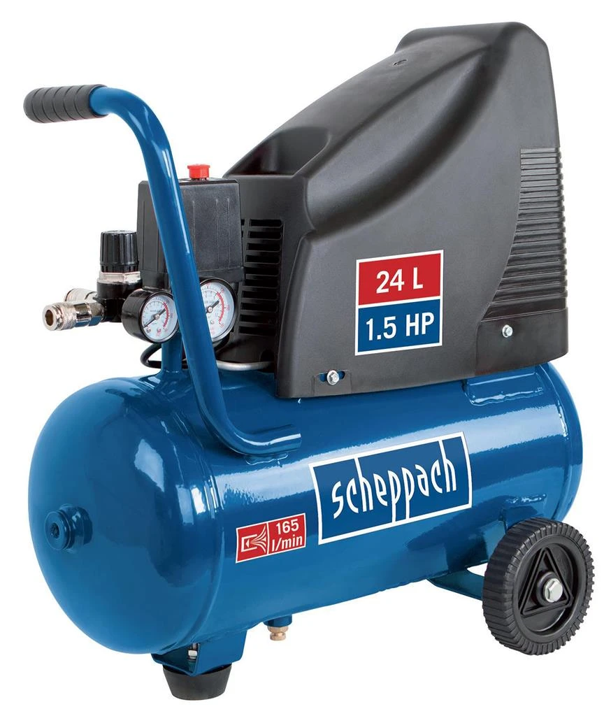 Scheppach Compressor 24L Met Toebehorenset 3 Scheppach Compressor 24L Met Toebehorenset