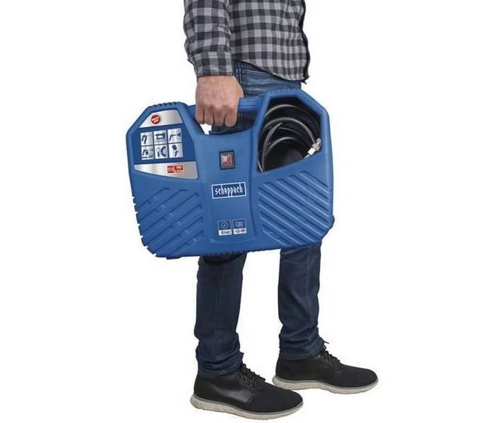 Scheppach Air Force 2 Compressor - 1100W - 180L/min - 5906126901 8 Scheppach Air Force 2 Compressor - 1100W - 180L/min - 5906126901 - Afbeelding 6