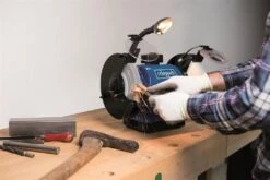 Scheppach Dubbele Slijpmachine 8 BG200AL -Scheppach scheppach dubbele slijpmachine 8 bg200al 4014915082583 mastertools nl 4