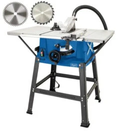 Scheppach Tafelcirkelzaag 10 HS100S + 2 Zaagbladen